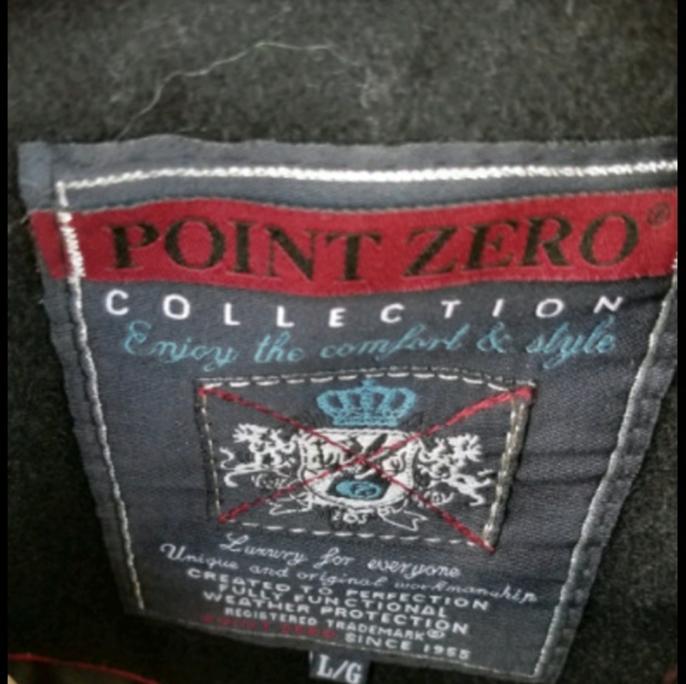 New Point Zero pea coat Large